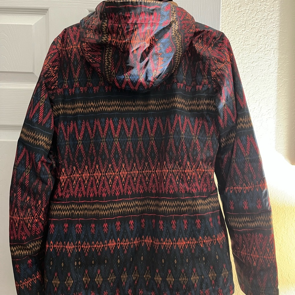 Roxy Multicolor Patterned Ski Jacket - image 5